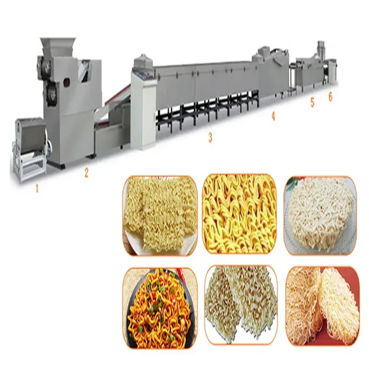 Dây chuyền chế biến mì ăn liền không chiên
